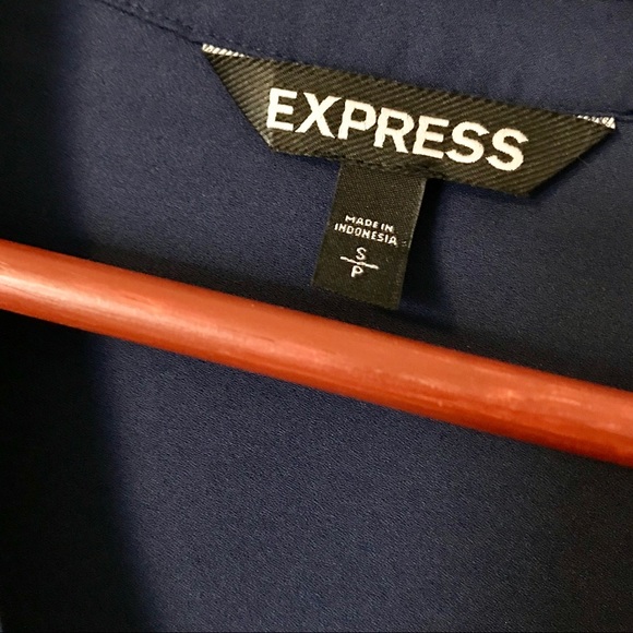 Express Zip Front Shirt Dress - Picture 5 of 6